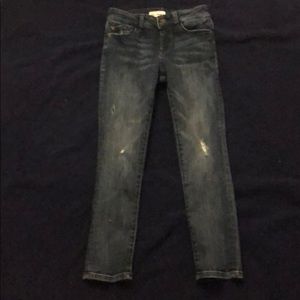 Kids DL Harper boyfriend cut jeans with rips